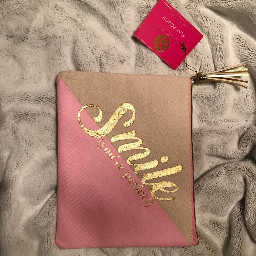 Bag with zipper 10”x8”